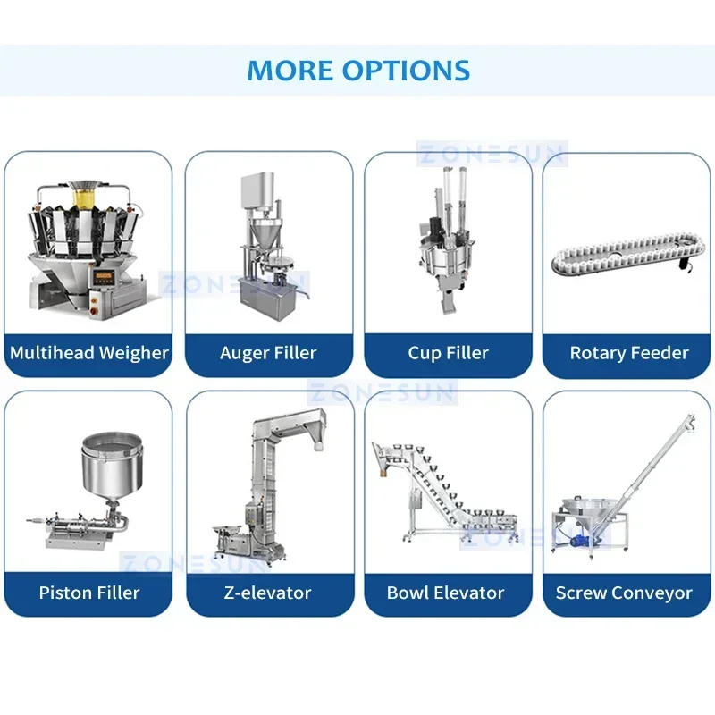Food Snacks In Usa - ZONESUN ZS-VPM16 Rotary Vacuum Sealing Machine