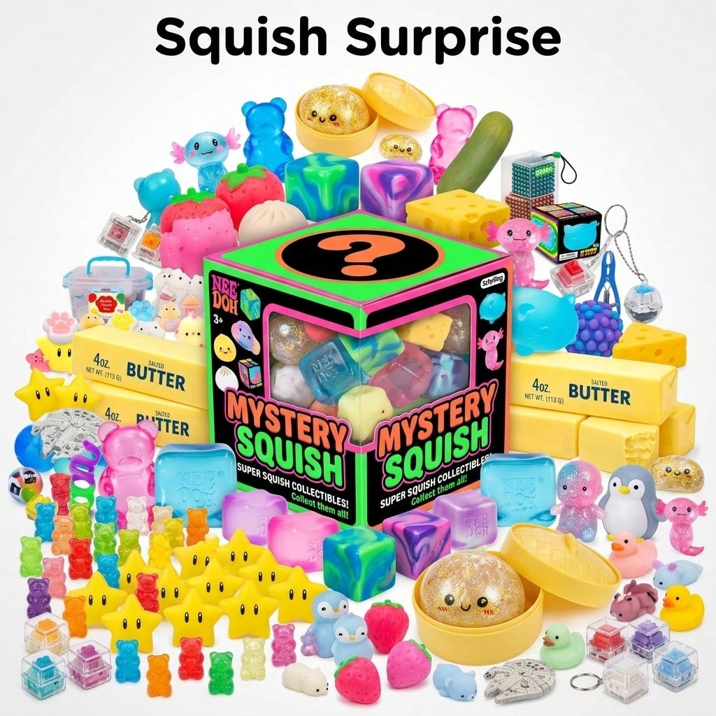 Food And Snacks - Surprise Box-Slow Rise Squishy Toys,Food&Ocean Themed