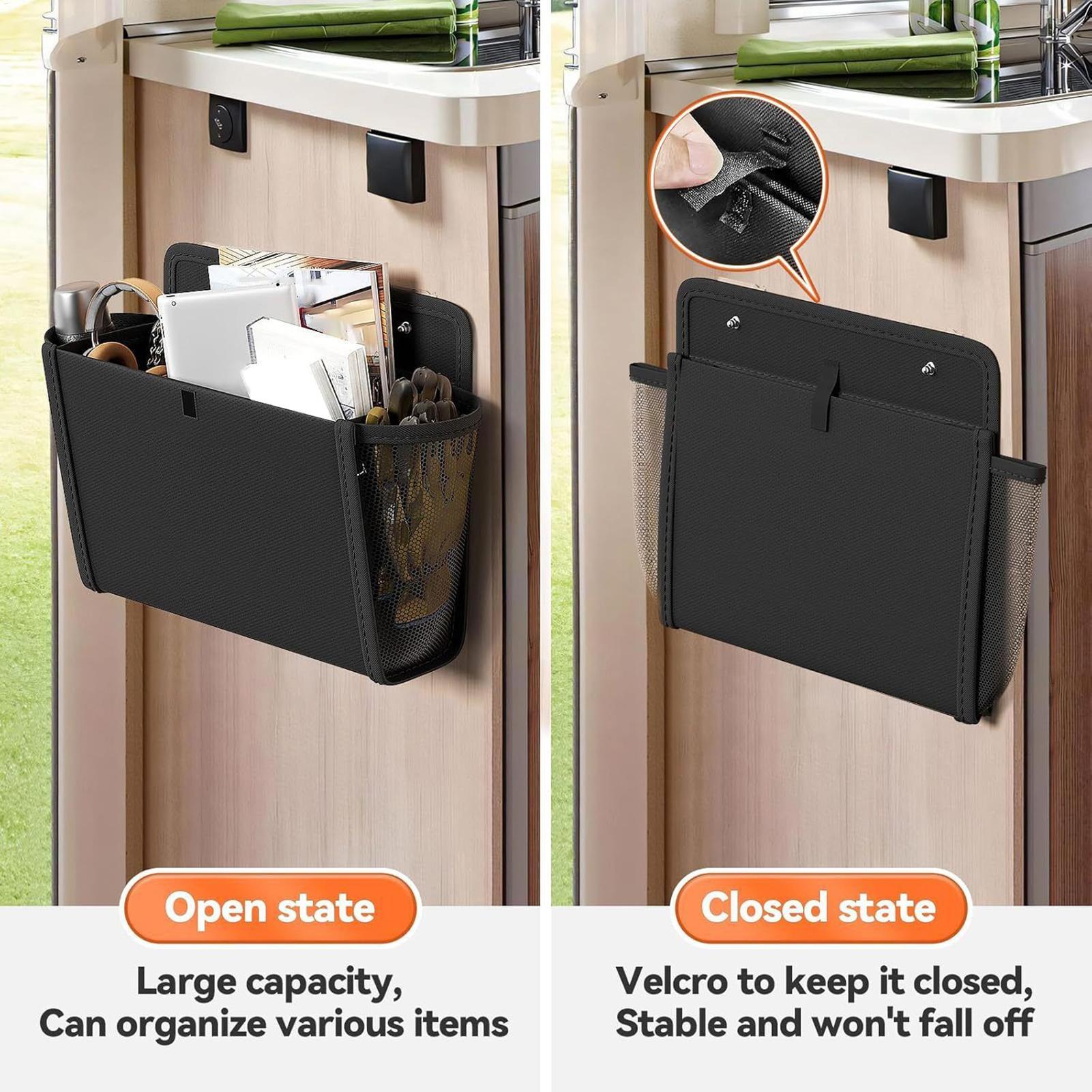 Rv Snacks & Food Zone Surat Menu - Door Storage Organizer 2 Pieces Wall