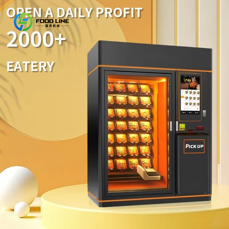 Food Snacks In Usa - Customized Hot Food Vending Machine Fast