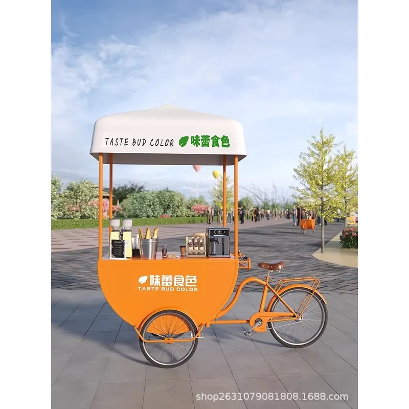 Food Snacks In Usa - Outdoor Mobile Food Cart Snack Truck