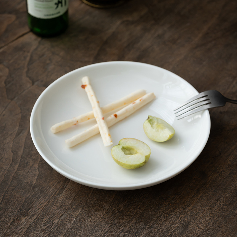 Classic 8in Dehua White Porcel - Food Snacks At Home review and price