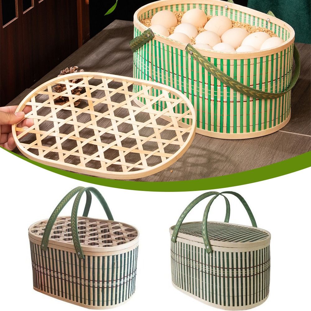 Durable Handmade Bamboo Basket - Food Snacks Basket review and price