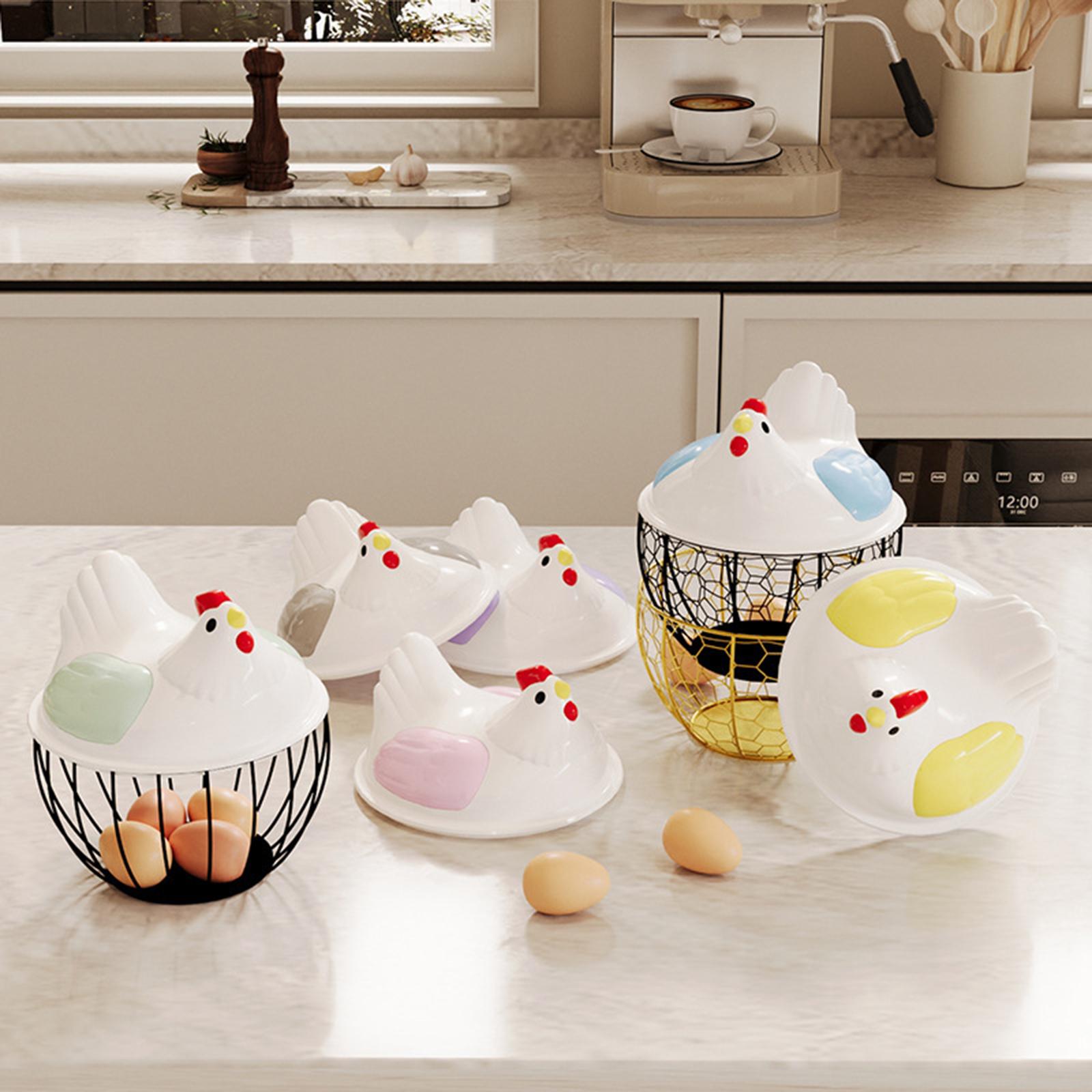 Egg Basket with Lid Kitchen Su - Food Snacks Basket review and price