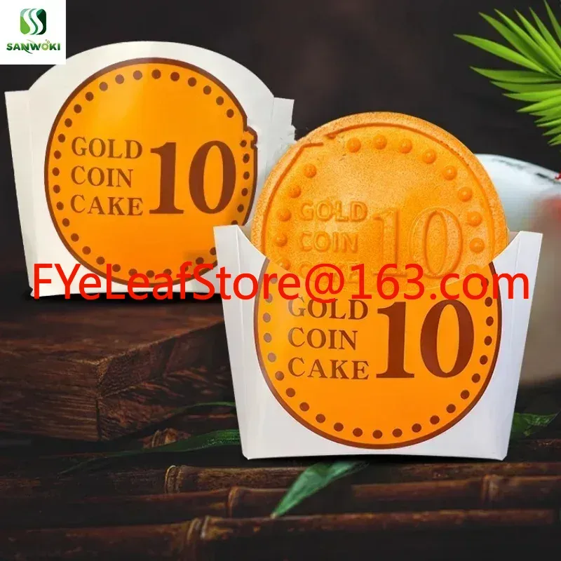 1000 pcs Paper Gold Coin Waffl - Food Snacks Basket review and price