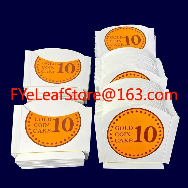 1000 pcs Paper Gold Coin Waffl - Food Snacks Basket review and price