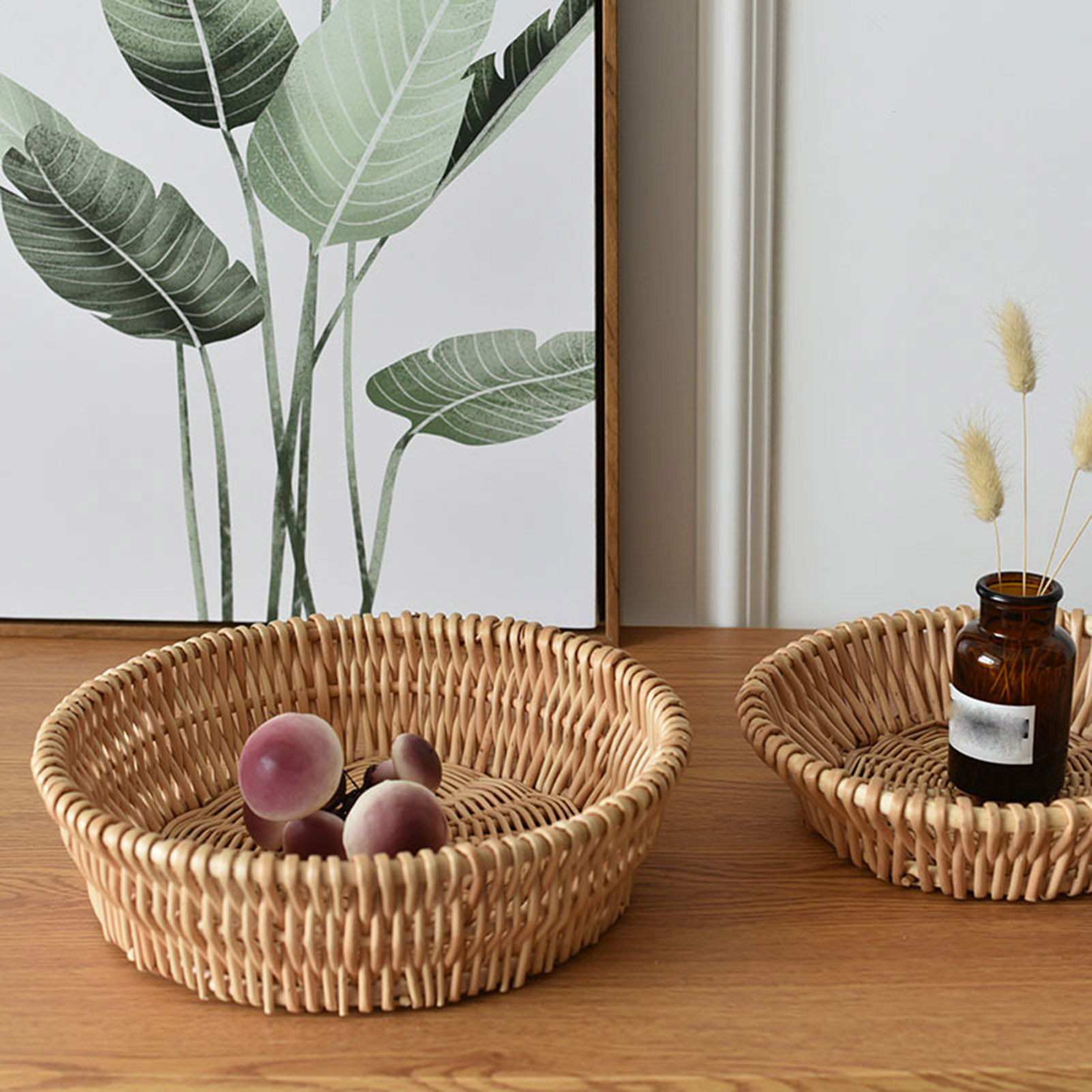 Imitation Rattan Candy Snacks  - Food Snacks Basket review and price