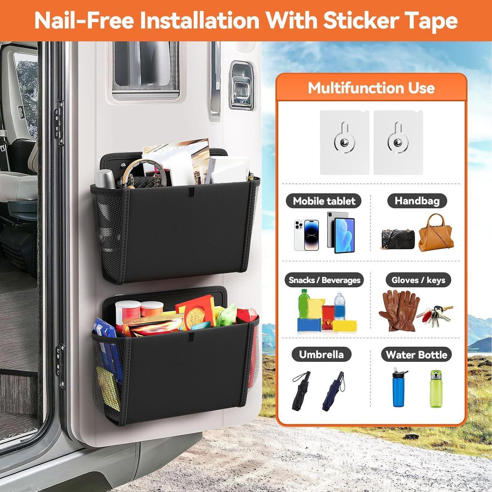 Door Storage Organizer 2 Piece - Rv Snacks & Food Zone Surat Menu review and price