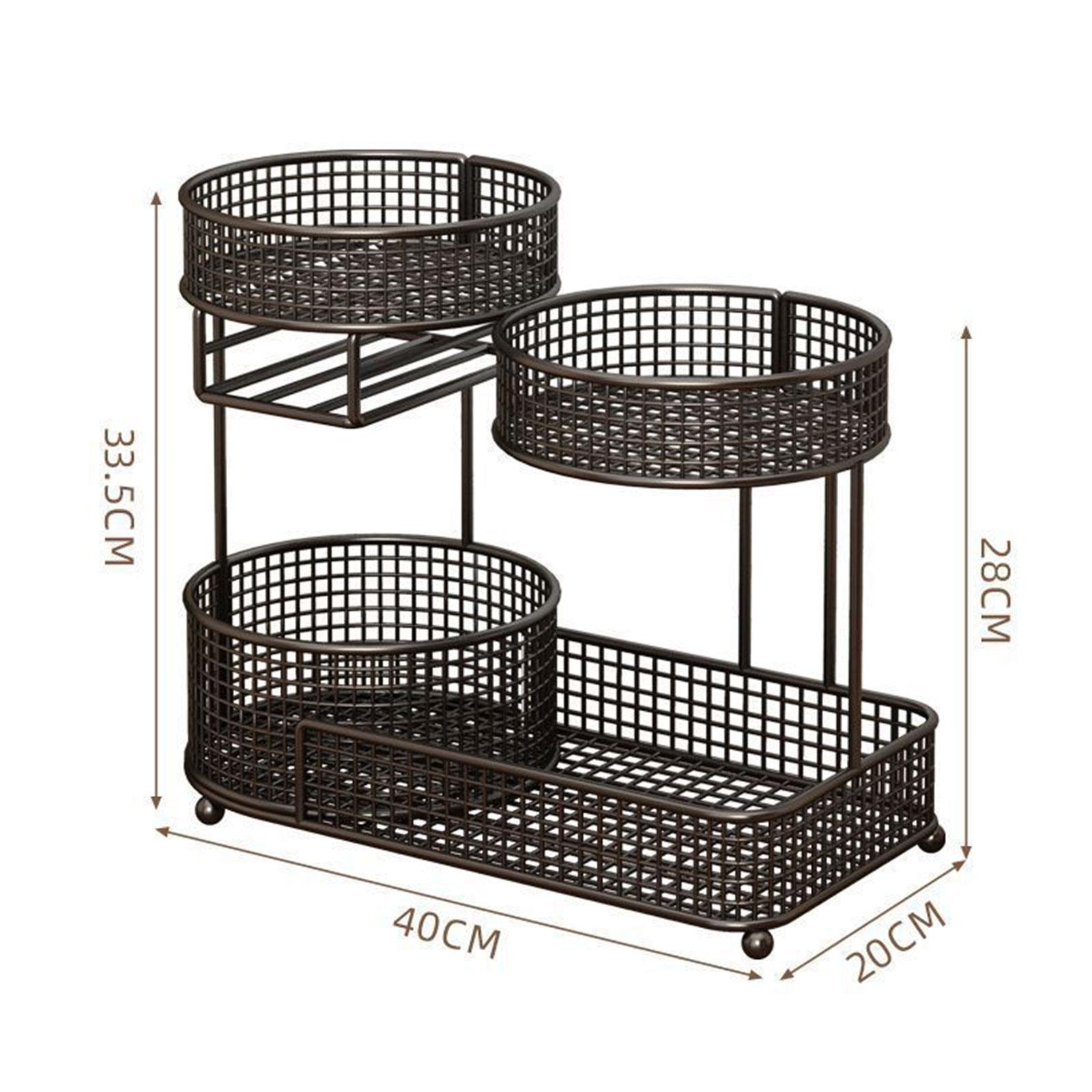 Large Metal Fruit Basket Bowl  - Food Snacks Basket review and price