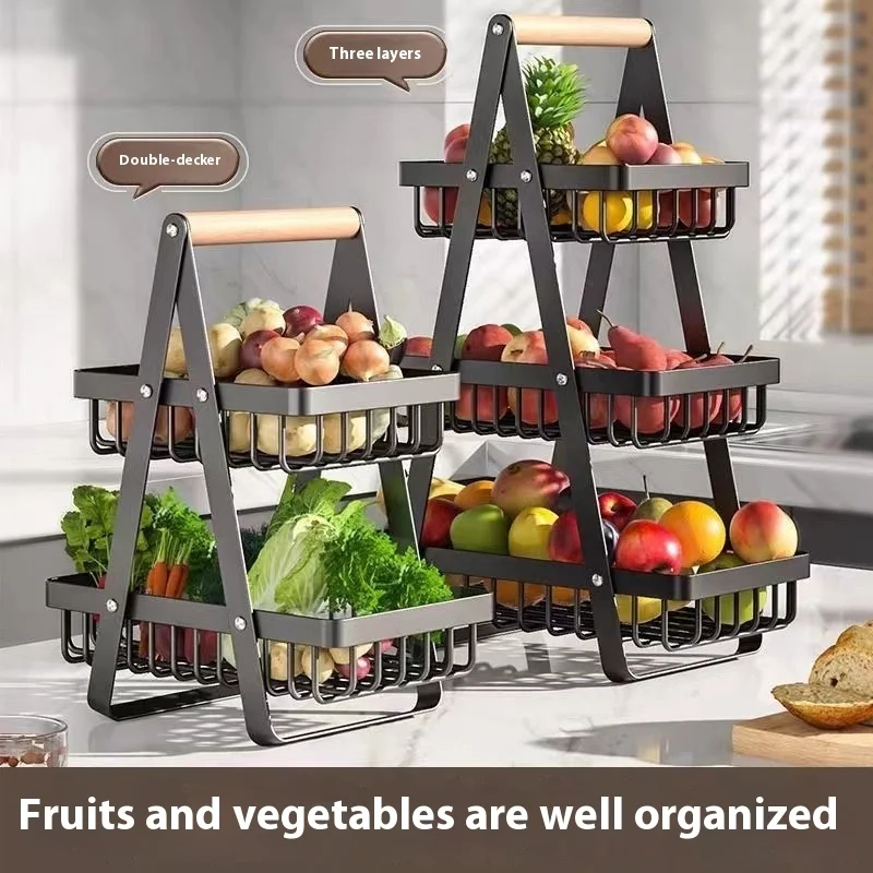 New 2Tiers Countertop Fruit Ba - Food Snacks Basket review and price